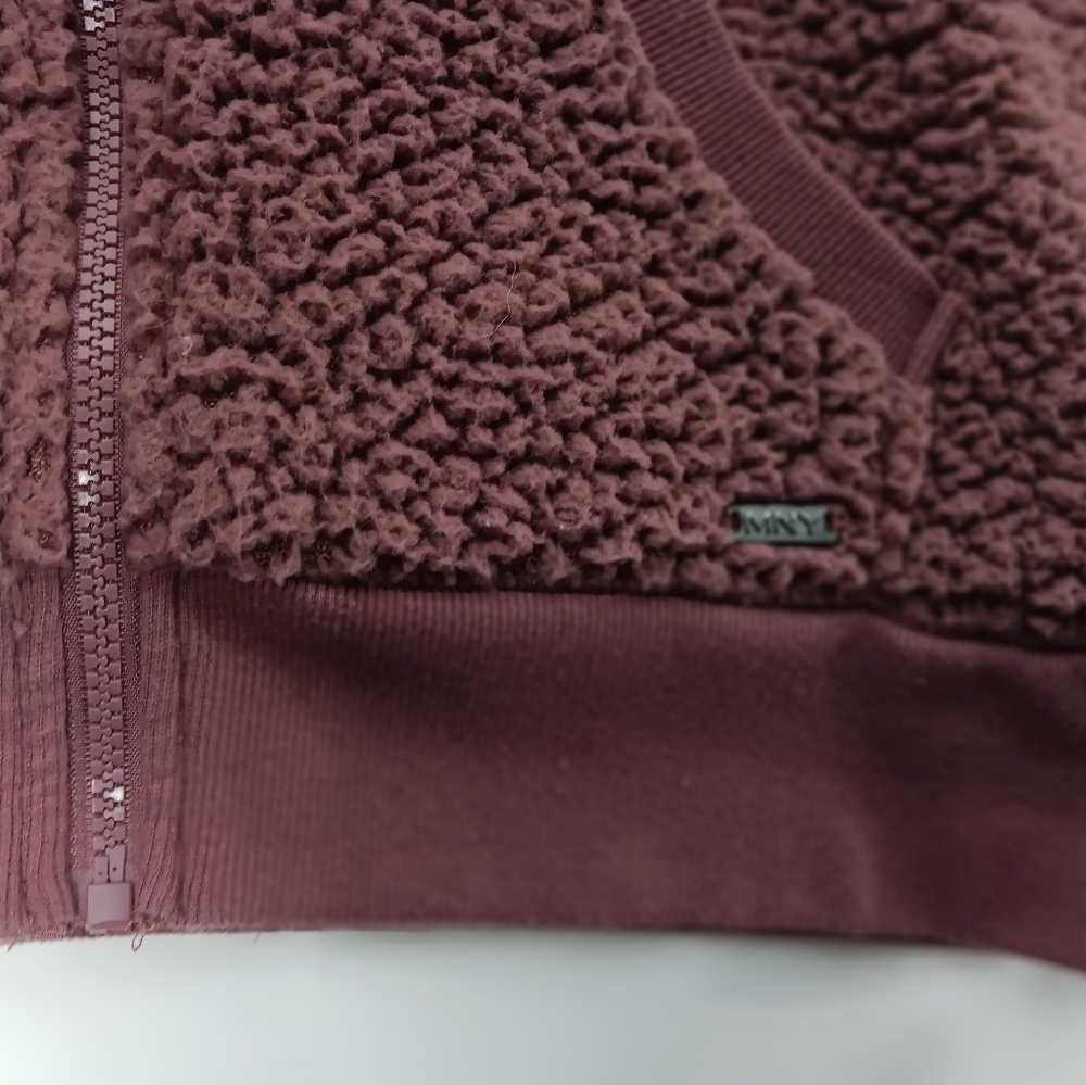 Marc N.Y Andrew Marc Performance Full zip Hooded jacket. (Teddy Fleece) Size XL - Picture 9 of 11